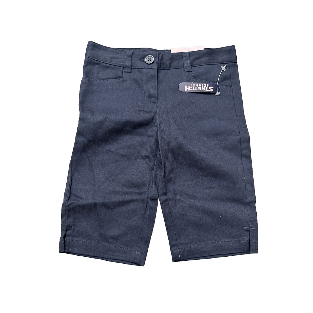 Chaps Navy Chino Shorts Girls Size 5 Approved Schoolwear